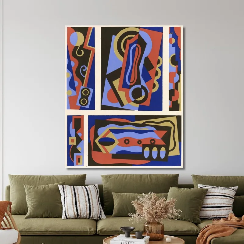 Collection Decors Et Couleurs Pl.10 Georges Valmier