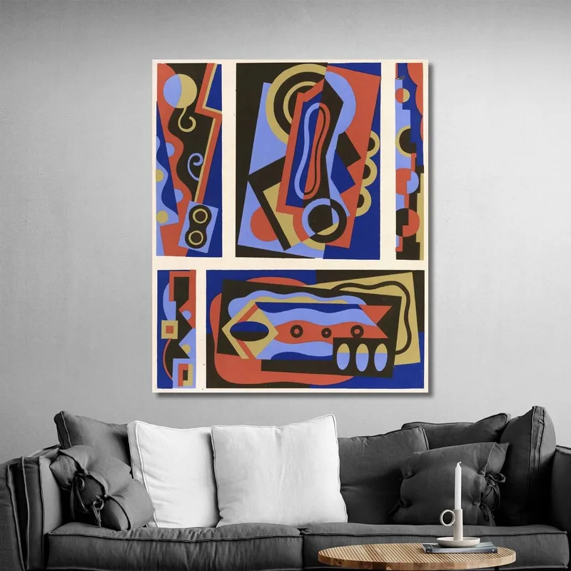 Collection Decors Et Couleurs Pl.10 Georges Valmier