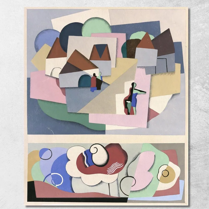 Decors And Colors Collection Pl.11 Georges Valmier