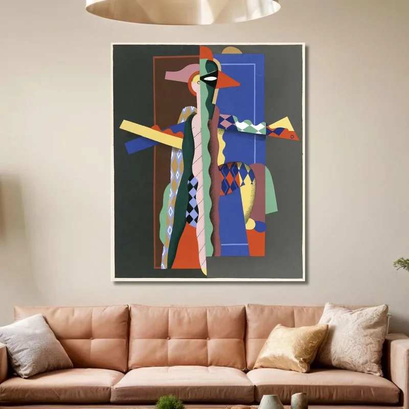 Colección Decoraciones Y Colores Pl.13 Georges Valmier