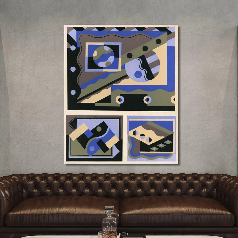 Collection Decors Et Couleurs Pl.15 Georges Valmier