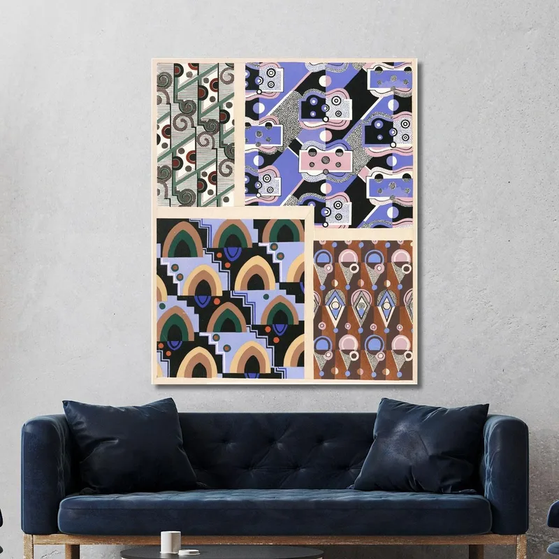 Colección Decoraciones Y Colores Pl.16 Georges Valmier