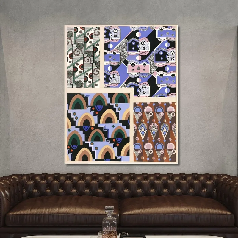 Colección Decoraciones Y Colores Pl.16 Georges Valmier