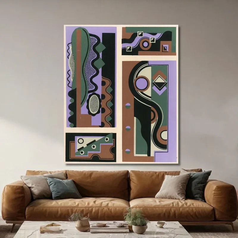 Decors And Colors Collection Pl.18 Georges Valmier
