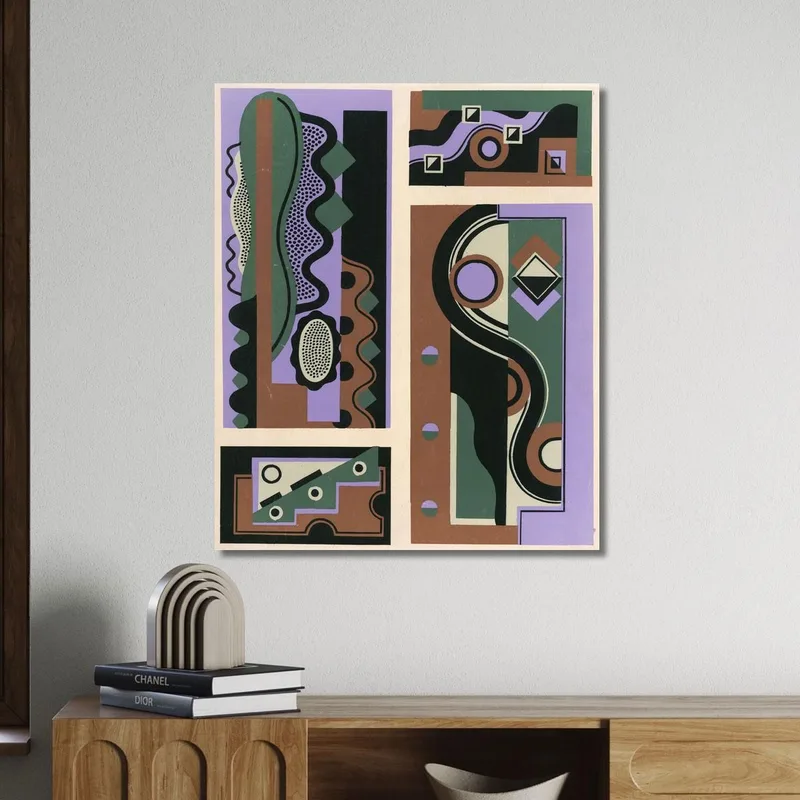 Decors And Colors Collection Pl.18 Georges Valmier