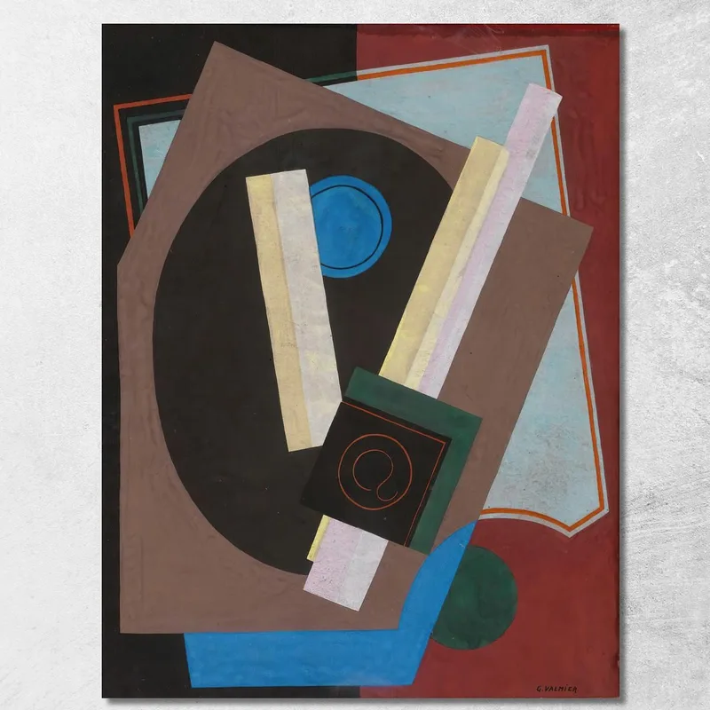 Decorative Motif Composition 2 Georges Valmier