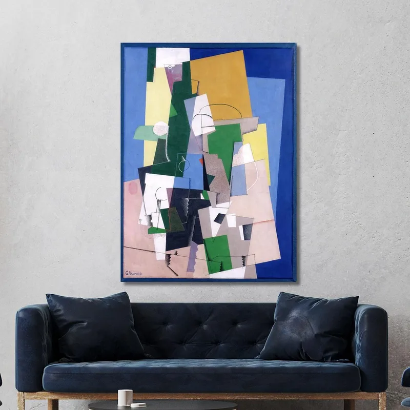 Composición Cubista Georges Valmier