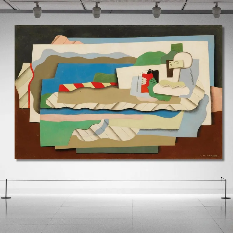Bambina Sdraiata Georges Valmier