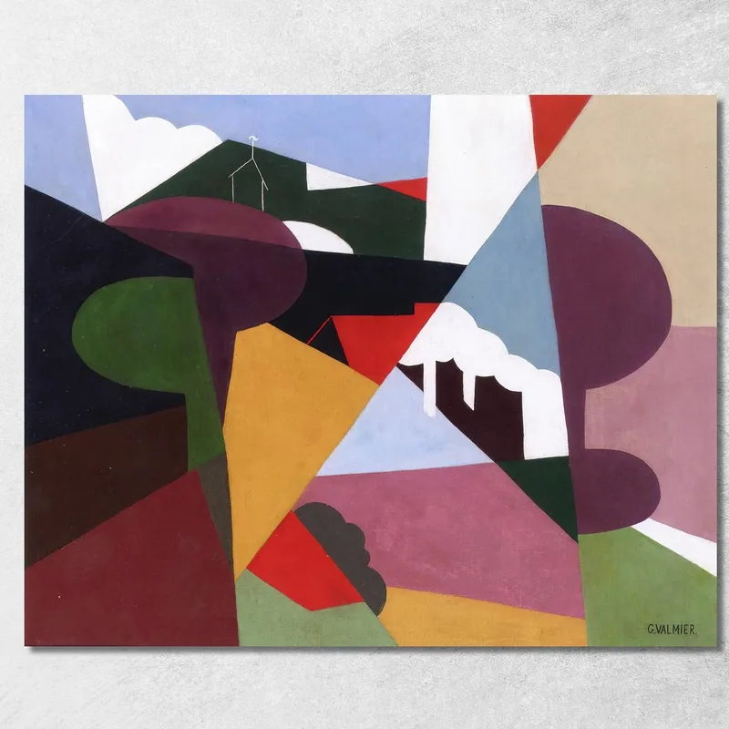 Paesaggio La Ciotat Georges Valmier