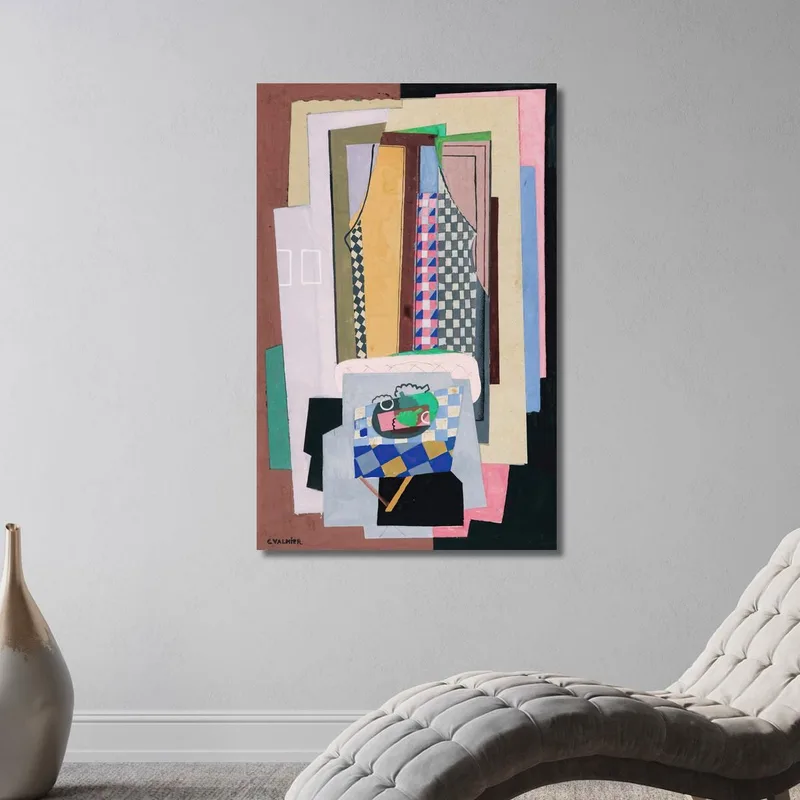 Still Life In Front Of The Window 2 Georges Valmier