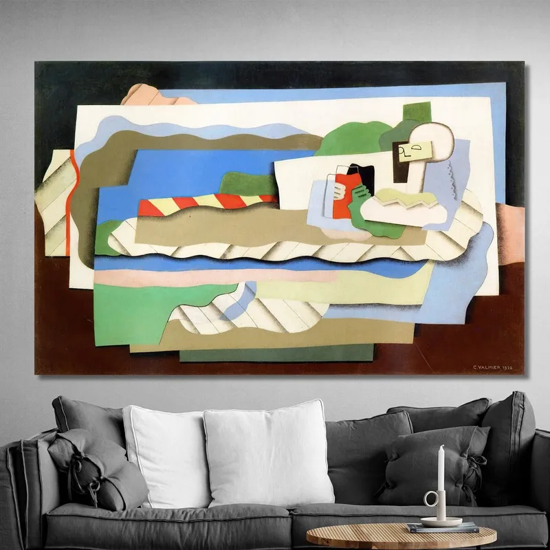 Liegendes Mädchen Georges Valmier