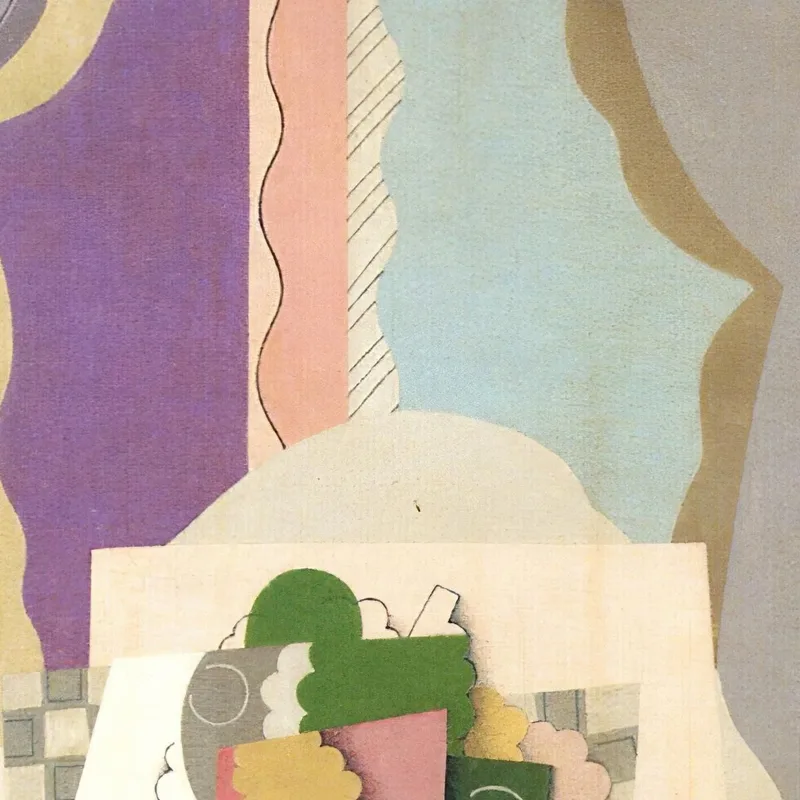 Still Life In Front Of The Window Georges Valmier