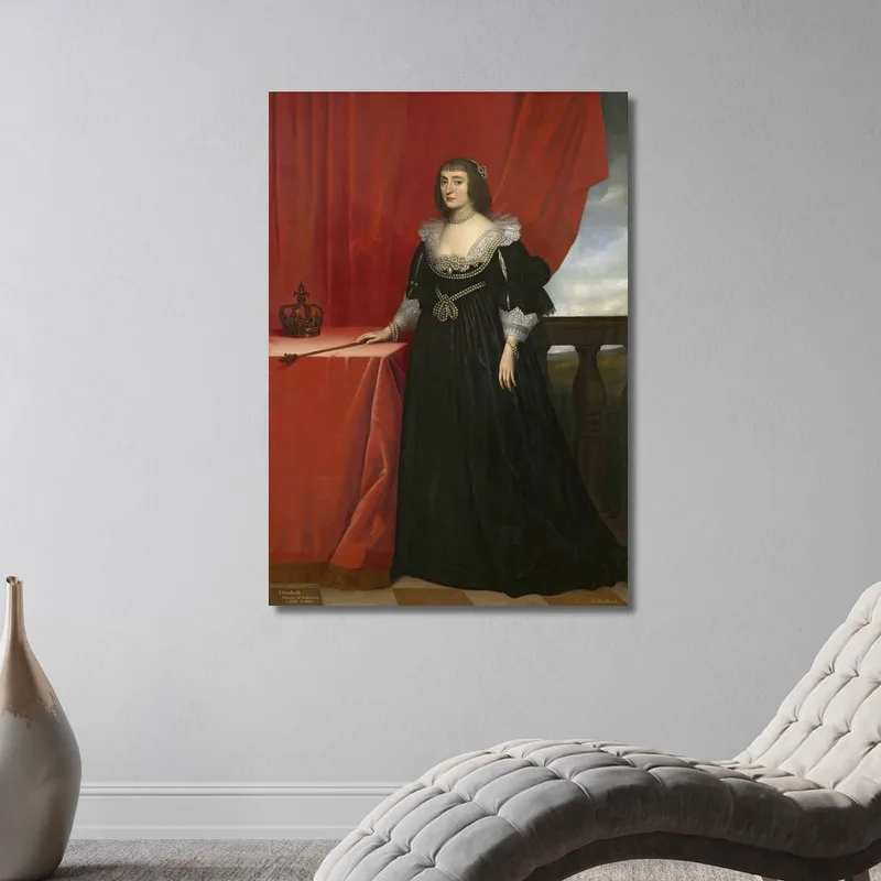 Ritratto Di Elisabetta Stuart Regina Di Boemia Gerard van Honthorst