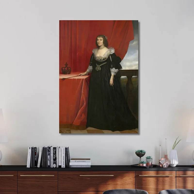 Ritratto Di Elisabetta Stuart Regina Di Boemia Gerard van Honthorst