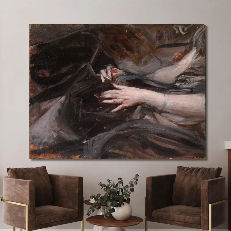 Couture Des Mains Des Femmes Giovanni Boldini