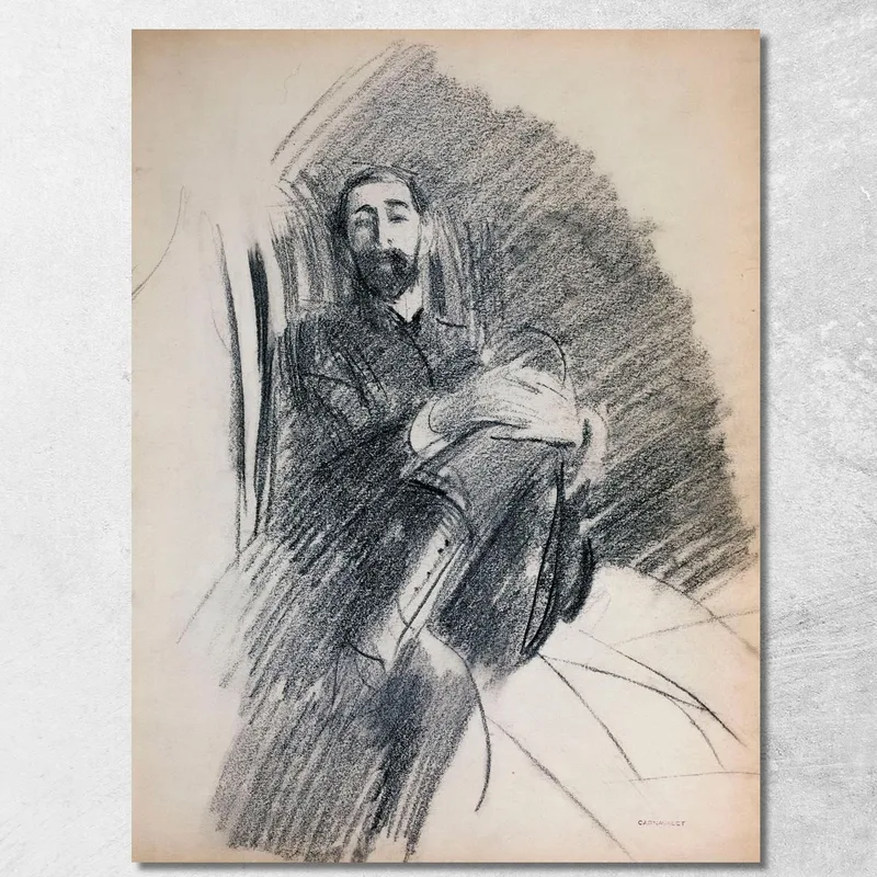 Mann Sitzt Giovanni Boldini