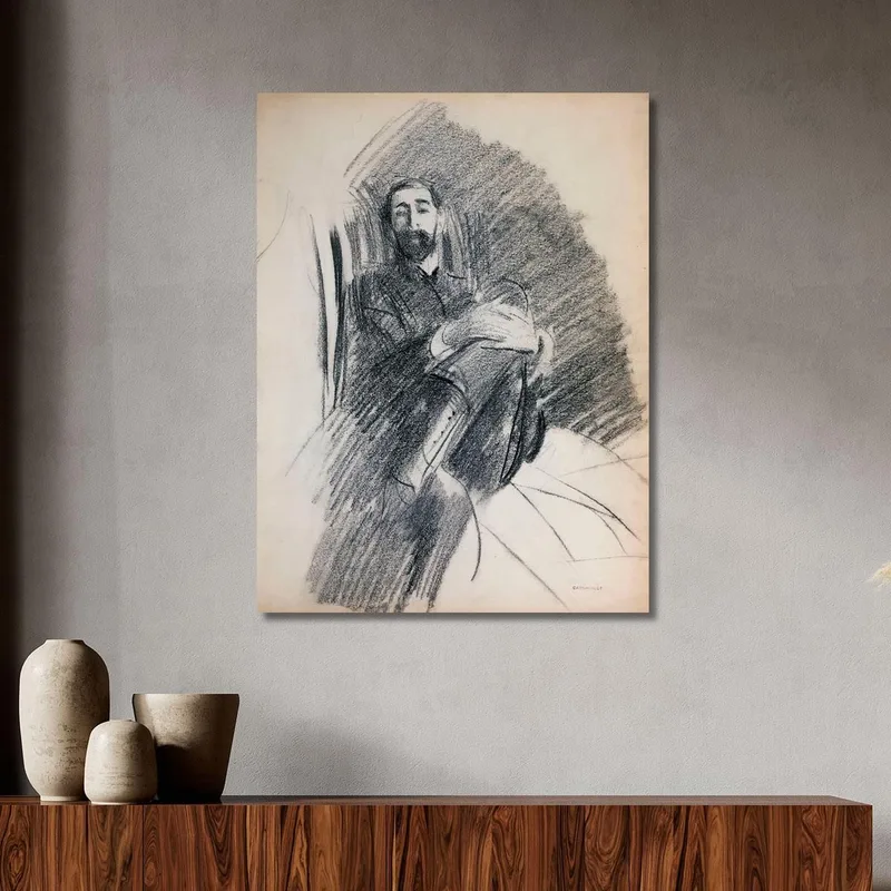 Mann Sitzt Giovanni Boldini