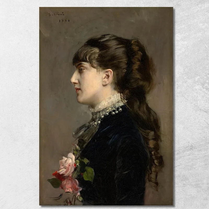 Frau Céline Leclanché Giovanni Boldini