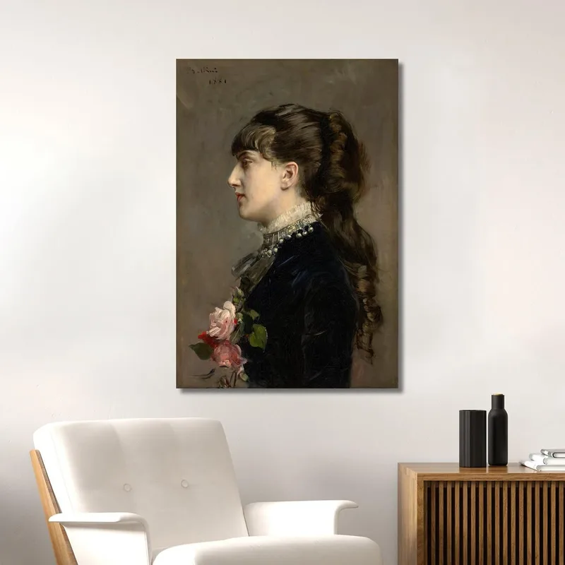 Frau Céline Leclanché Giovanni Boldini