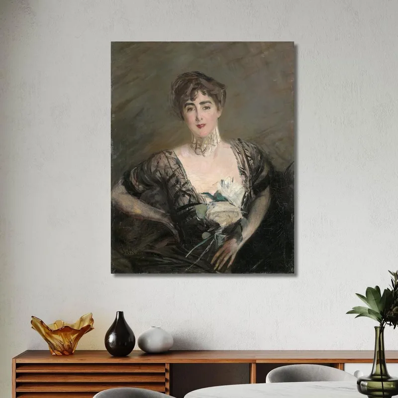 Portrait De Josefina Alvear De Errazuriz Giovanni Boldini