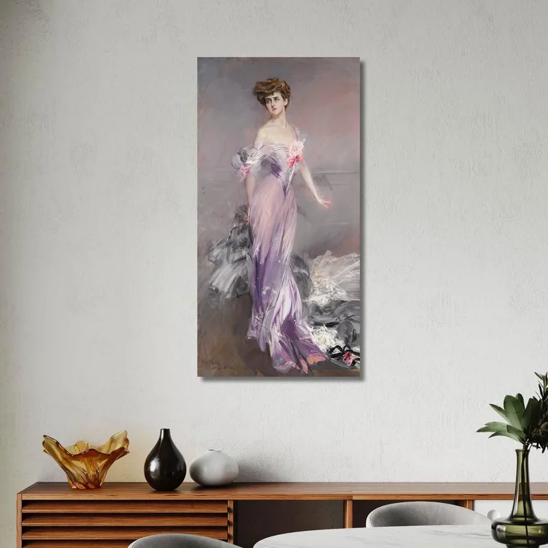 Portrait Of Mrs. Howard-Johnston Giovanni Boldini