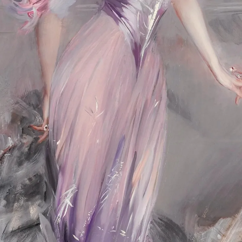 Portrait Of Mrs. Howard-Johnston Giovanni Boldini