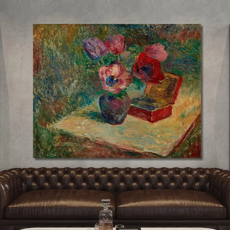 Ramo De Anémonas Henri Lebasque