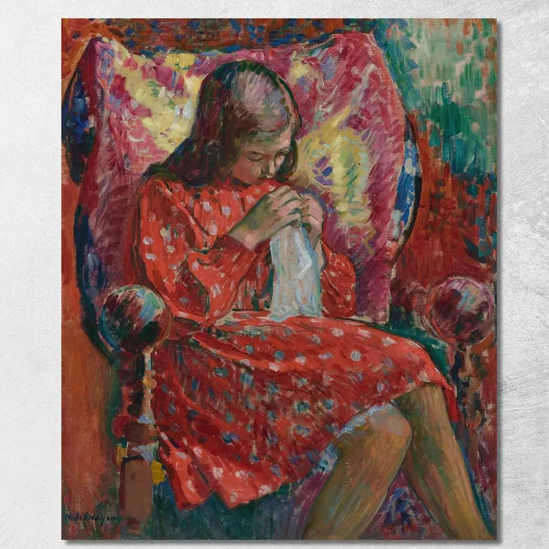 La Petite Couseuse Henri Lebasque
