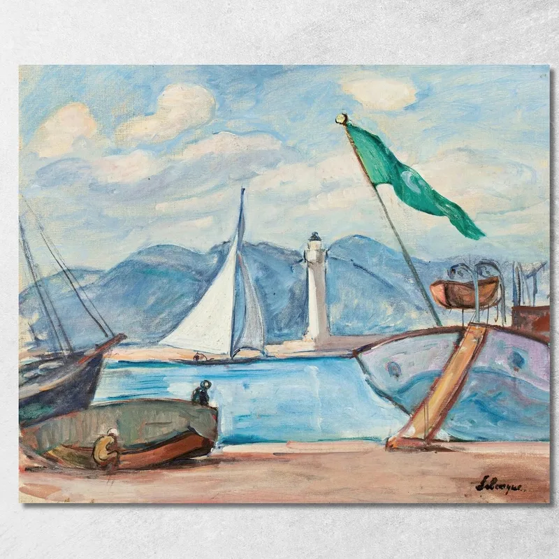 Le Port De Saint-Tropez 2 Henri Lebasque