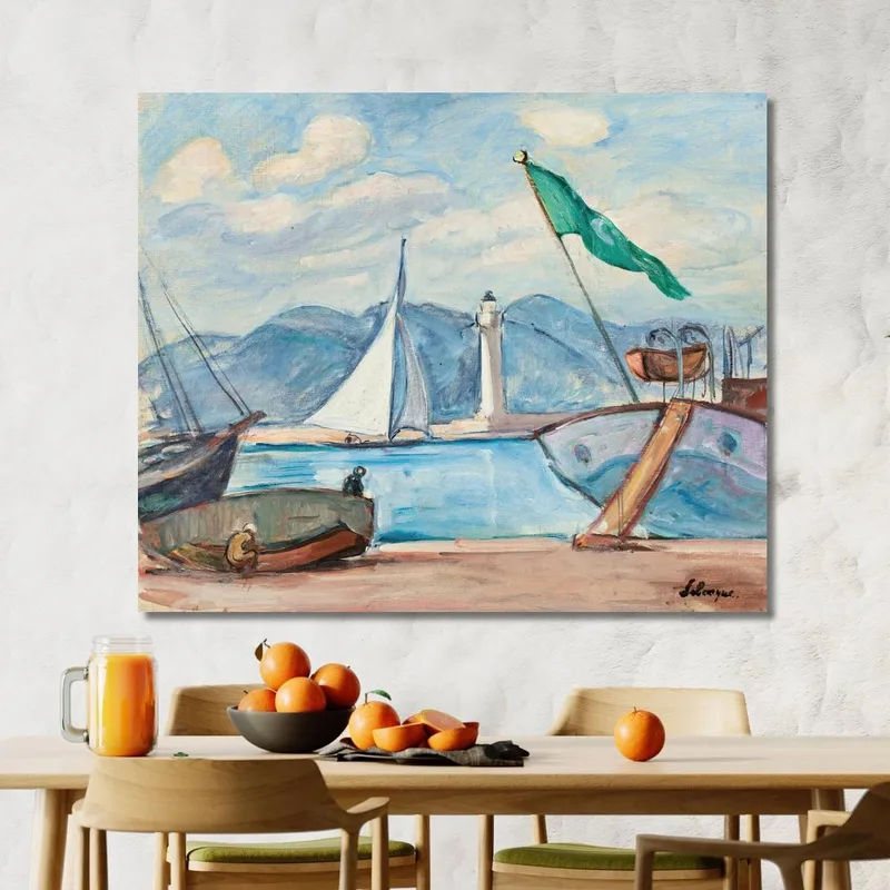 Le Port De Saint-Tropez 2 Henri Lebasque