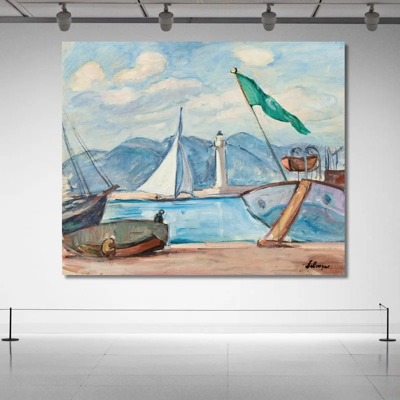 Le Port De Saint-Tropez 2 Henri Lebasque