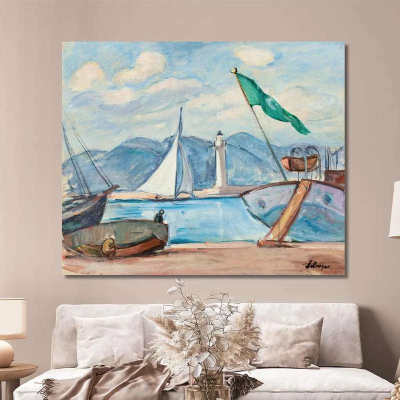 Le Port De Saint-Tropez 2 Henri Lebasque