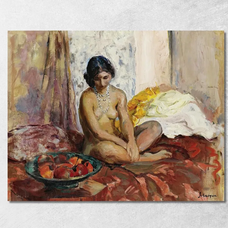 L'Égyptienne Au Plateau De Fruits Henri Lebasque