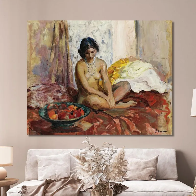 L'Égyptienne Au Plateau De Fruits Henri Lebasque