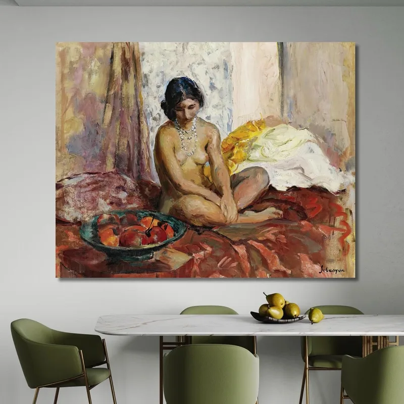 L'Égyptienne Au Plateau De Fruits Henri Lebasque