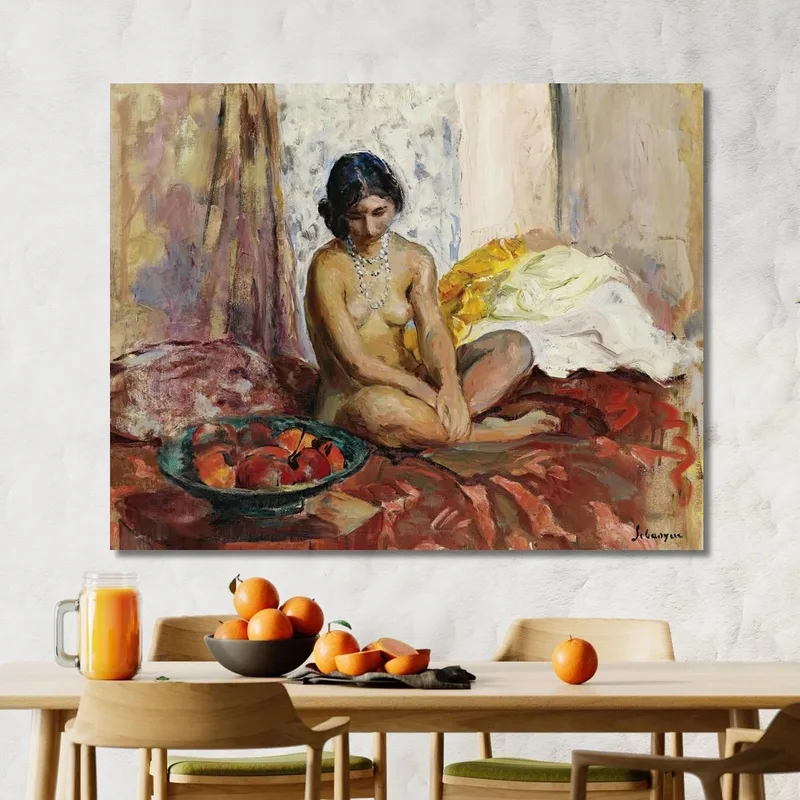 L'Égyptienne Au Plateau De Fruits Henri Lebasque