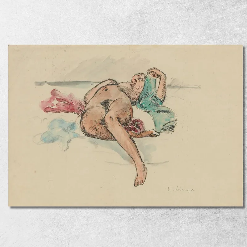 Nu Allongé 2 Henri Lebasque
