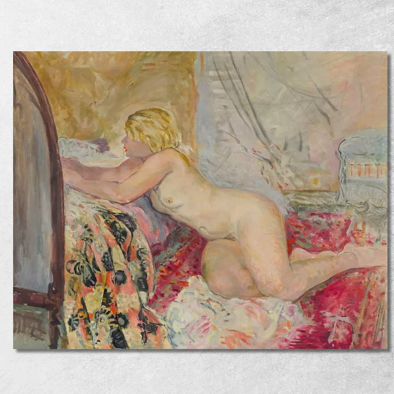 Nu Allongé Contre Un Lit 2 Henri Lebasque