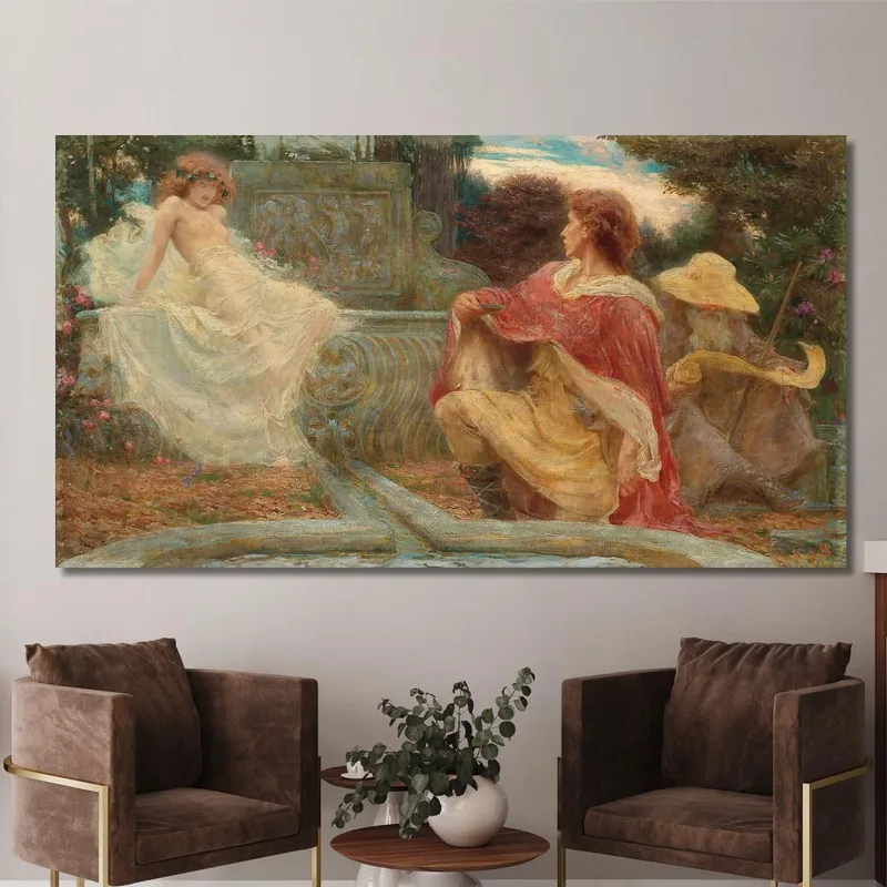 Der Geist Des Brunnens Herbert James Draper