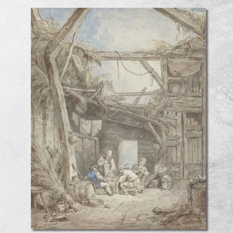 Ruined Farm Hubert Robert
