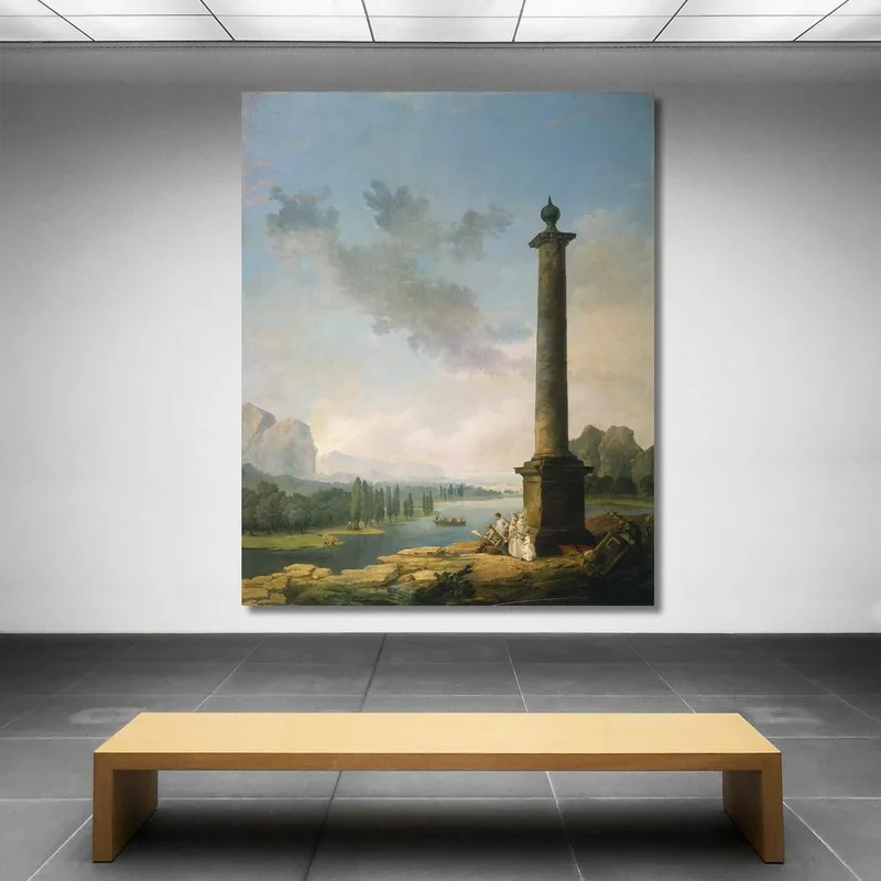 The Column Hubert Robert