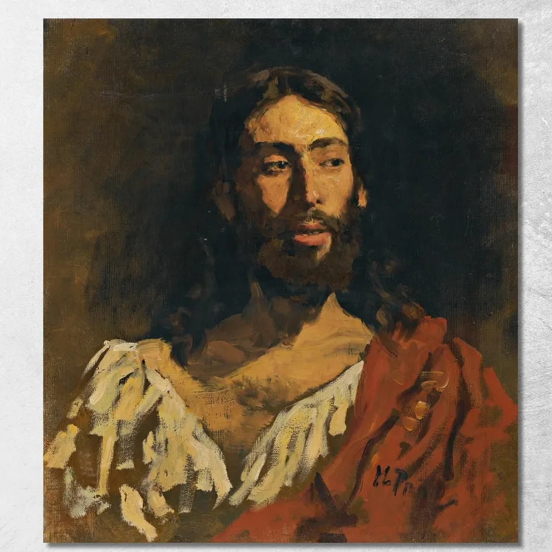 Portrait Of A Judean Ilya Efimovich Repin canvas print