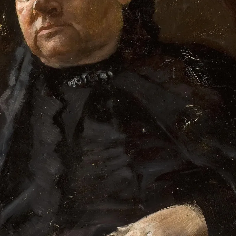 Portrait De La Mère De L'Artiste Jacek Malczewski