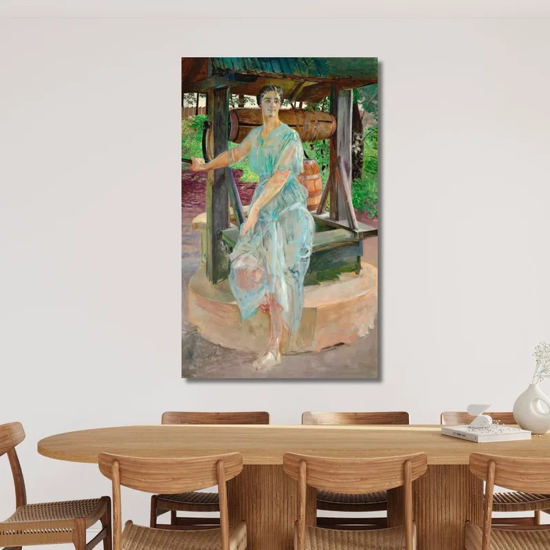 Potenza Della Fonte Jacek Malczewski quadro stampa su tela