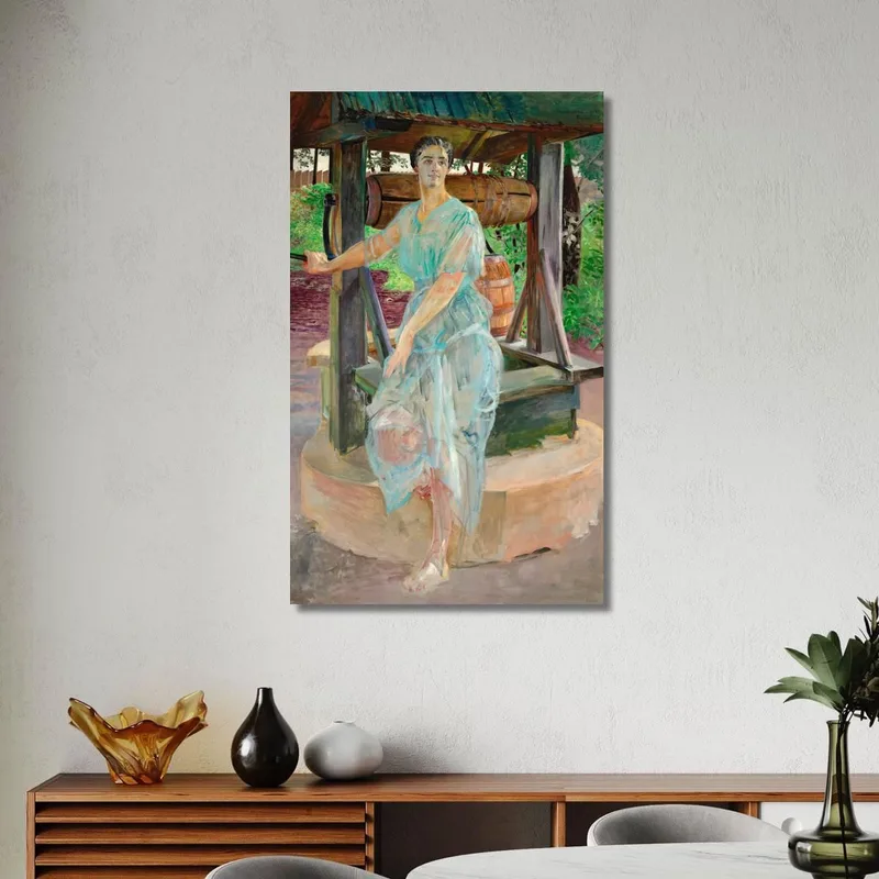 Potenza Della Fonte Jacek Malczewski quadro stampa su tela