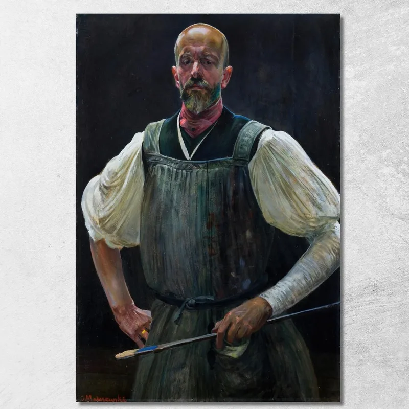 Autoritratto 2 Jacek Malczewski quadro stampa su tela