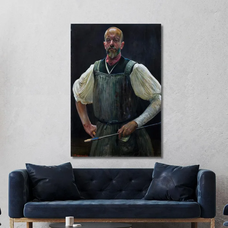 Autoritratto 2 Jacek Malczewski quadro stampa su tela