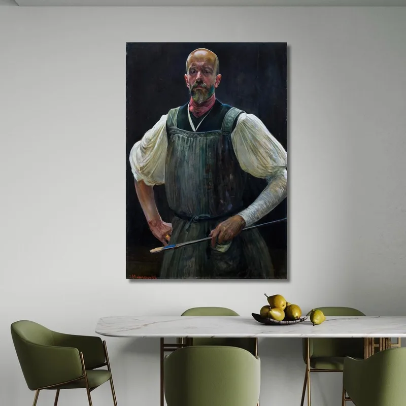 Autoritratto 2 Jacek Malczewski quadro stampa su tela
