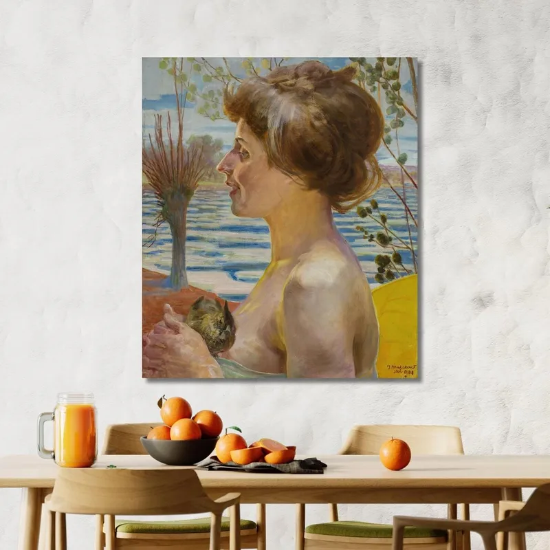 Primavera Jacek Malczewski quadro stampa su tela