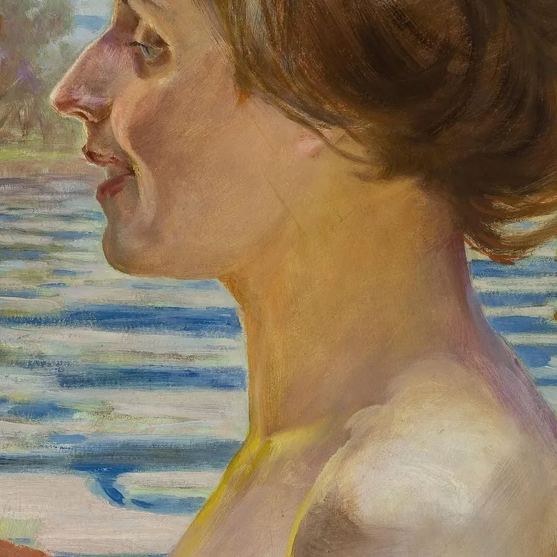 Primavera Jacek Malczewski quadro stampa su tela